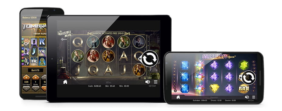 Eksempler p? hvilke mobile platforme du kan spille casino slots p?