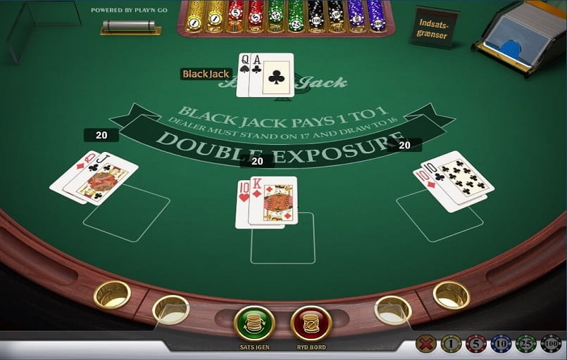 Her er et eksempel p? et blackjack spil online, der ikke uden grund er blandt de mest popul?re casino spil