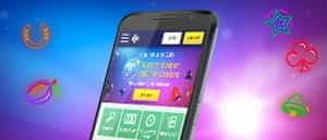 The PlayOJO mobile casino on a smartphone