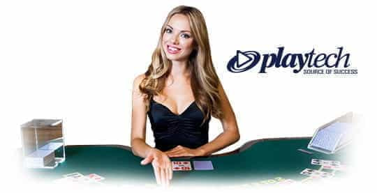 A live casino dealer from Playtech.