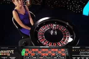 Evolution's award-winning Immersive Roulette at William Hill live casino.