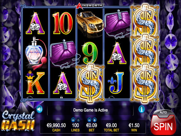 Crystal Cash Ainsworth slot