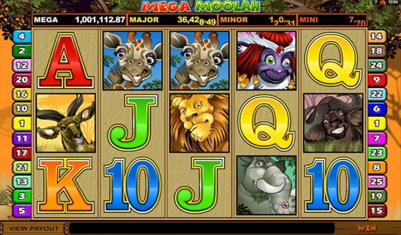 Mega Moolah – slotul Microgaming disponibil la Winmasters Romania