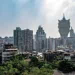 Macao skyline in the sunshine.